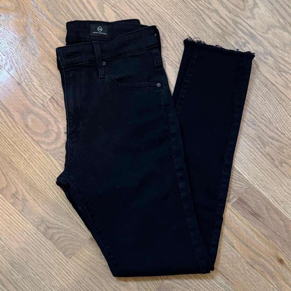 AG Adriano Goldschmied Black Skinny Jeans